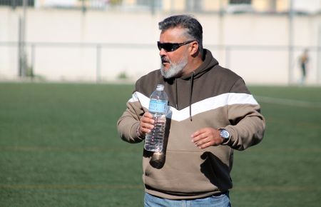 Miguel Ángel Sánchez Reyes, entrenador del GE Bazán. 