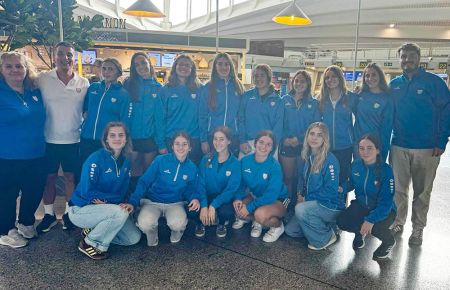 La expedición del CH San Fernando que viajó a Bilbao.