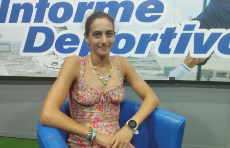 Irene Peinado estuvo en el programa 'Informe Deportivo'.