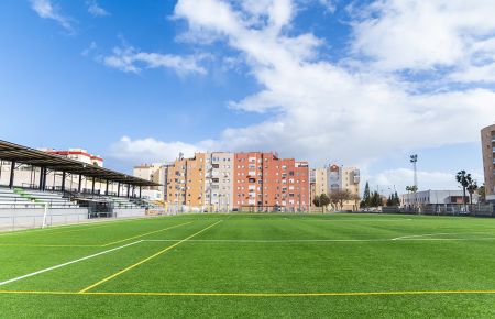 Una imagen del complejo Gómez Castro, centro neurálgico del fútbol base isleño. 