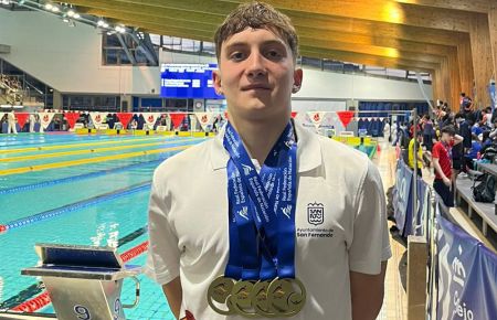 Yerai Amado hizo historia al conseguir cuatro medallas de oro en Sabadell. 