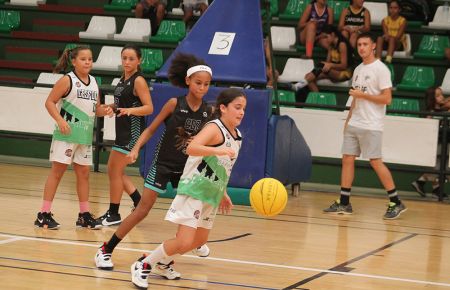 Una imagen del torneo 3x3 del año pasado en El Parque. 