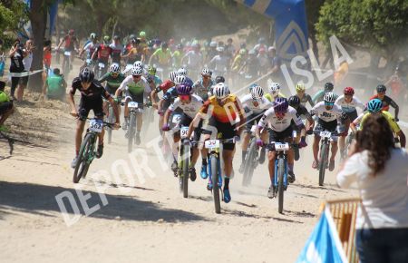 Galería con 23 fotos del VII Rally de mountain bike celebrado en el Cerro