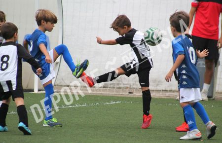 Galería con 50 fotos de cuatro partidos de la jornada de fútbol base