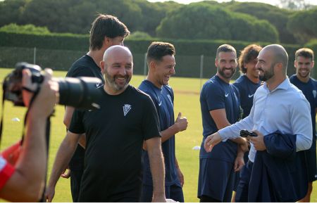 Galería de fotos con los refuerzos del SFCD y la visita de Louis Kinziger a Chiclana