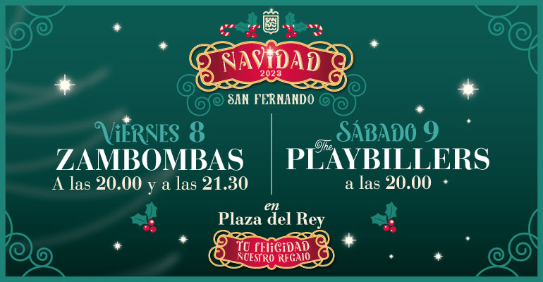 Ayto Zambomba 2023 y Playbillers