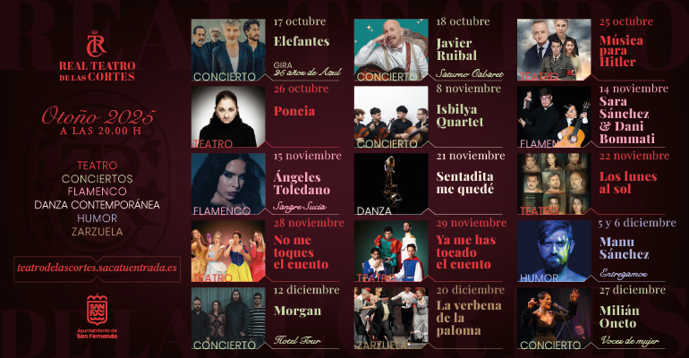 Teatro de las Cortes (Otoño 2025)
